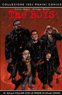 COLLEZIONE 100% PANINI COMICS THE BOYS #18 SULLA COLLINA CON LE SPADE DI MILLE UOMINI