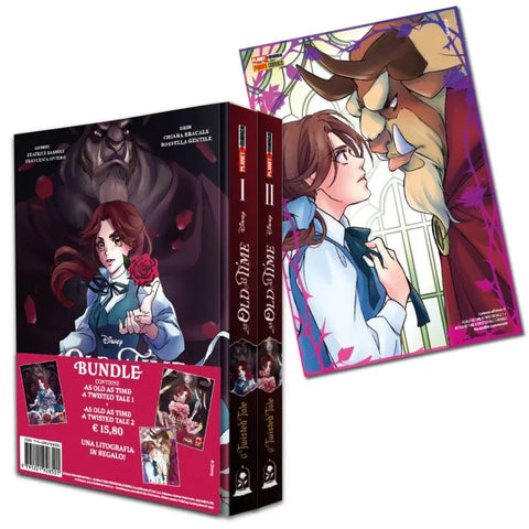 A TWISTED TALE: AS OLD AS TIME (1+2+ CARTOLINA)