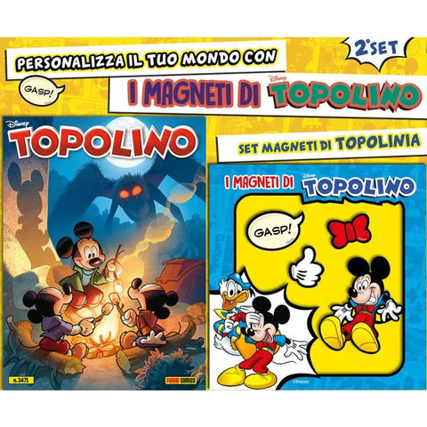 TOPOLINO #3471 + MAGNETI TOPOLINO