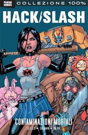 COLLEZIONE 100% PANINI COMICS HACK/SLASH # 3 CONTAMINAZIONI MORTALI