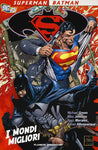 LION BOOK DC SUPERMAN/BATMAN I MONDI MIGLIORI