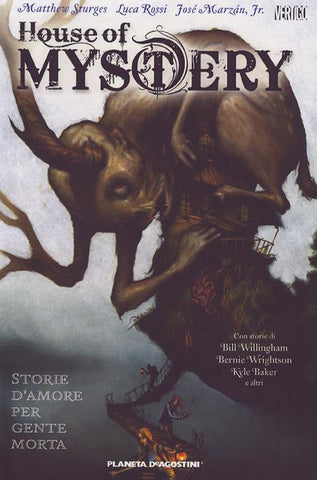 BOOK VERTIGO HOUSE OF MYSTERY # 2 STORIE D'AMORE PER GENTE MORTA