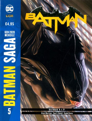 BATMAN SAGA # 5 BATMAN DI G.MORRISON 5 BATMAN RIP  (SCONTO 50%)