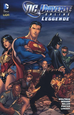 DC WARNER # 4 DC UNIVERSE ONLINE LEGGENDE 3