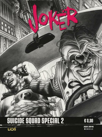 DC BLACK & WHITE SPECIAL # 2 SUICIDE SQUAD MOVIE 2 JOKER
