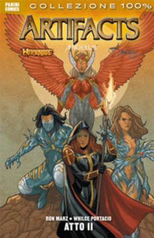 COLLEZIONE 100% CULT COMICS ARTIFACTS WITCHBLADE DARKNESS ANGELUS ATTO II