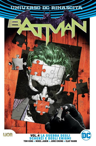 REBIRTH COLLECTIONBATMAN # 4 GUERRA DEGLI SCHERZI...