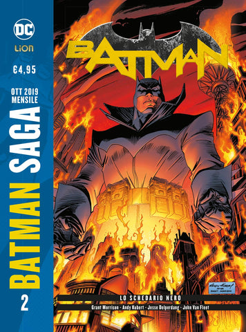 BATMAN SAGA # 2 BATMAN DI G.MORRISON 2 LO SCHEDARIO NERO