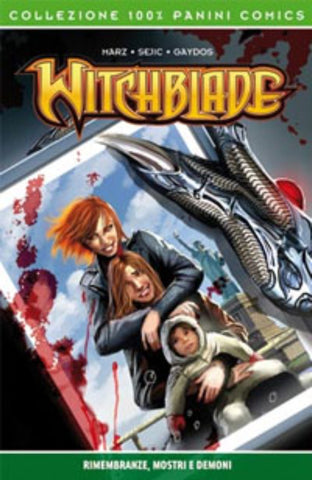 COLLEZIONE 100% PANINI COMICS WITCHBLADE #11 RIMEMBRANZE, MOSTRI E DEMONI
