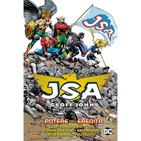 DC EVERGREEN JSA DI GEOFF JOHNS # 3
