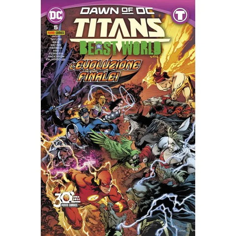 DC CROSSOVER #40 TITANS BEAST WORLD 5