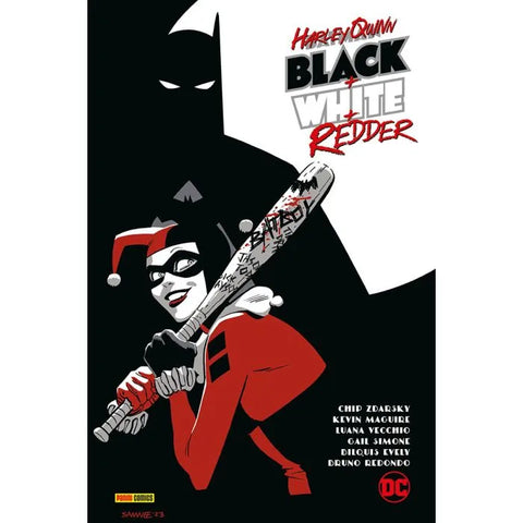 DC COLLECTION HERLEY QUINN BLACK+WHITE+REDDER