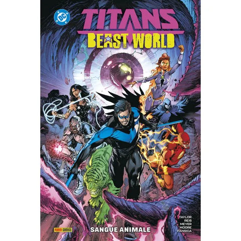 DC REBIRTH COLLECTION TITANS BEAST WORLD