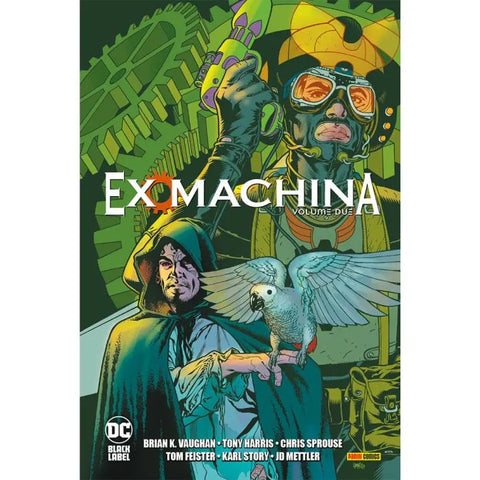 DC BLACK LABEL DELUXE EX-MACHINA # 2