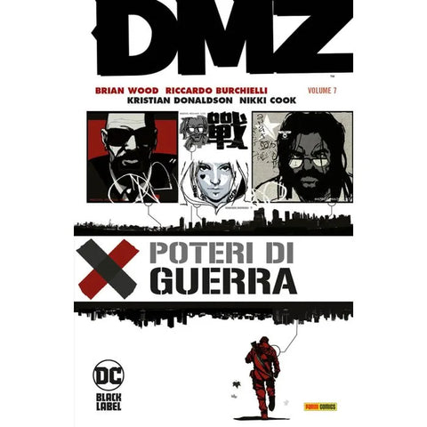 DC VERTIGO DELUXE DMZ # 7 POTERI DI GUERRA