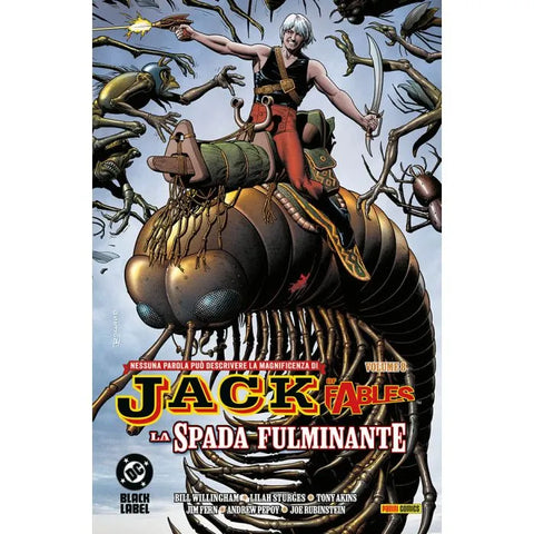 DC BLACK LABEL HITS JACK OF FABLES # 8 LA SPADA FULMINANTE