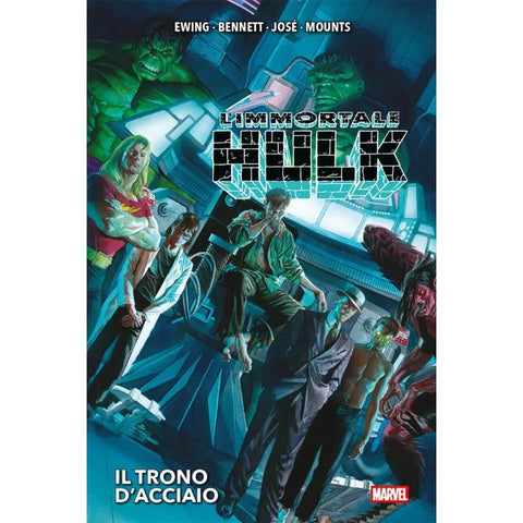 MARVEL DELUXE L IMMORTALE HULK # 3 IL TRONO D'ACCIAIO