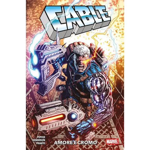 MARVEL COLLECTION CABLE AMORE E CROMO