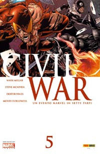 MARVEL MINISERIE #80 CIVIL WAR 5