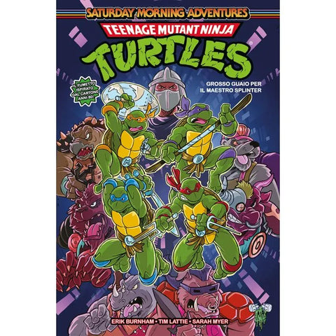TMNT SATURDAY MORNING ADVENTURES # 1 GROSSO GUAIO PER IL MAESTRO SPLINTER