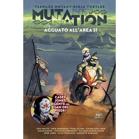 TMNT MUTANT NATION # 1 AGGUATO ALL'AREA 51