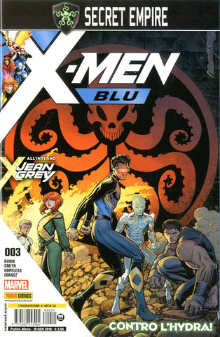 NUOVISSIMI X-MEN #54 X-MEN BLU 3