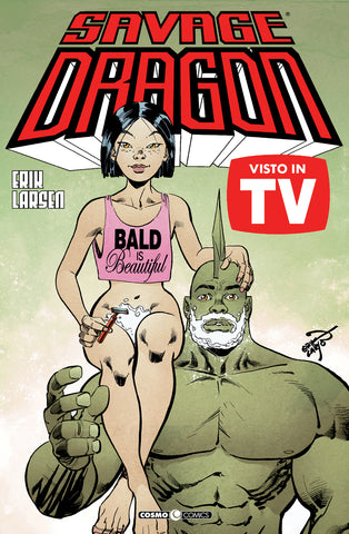 COSMO COMICS SAVAGE DRAGON #40 VISTO IN TV