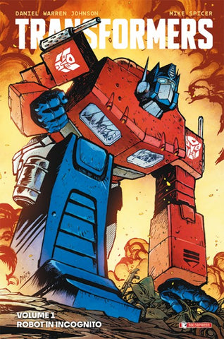 TRANSFORMERS # 1  ROBOT IN INCOGNITO
