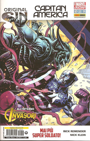 CAPITAN AMERICA #57 CAPITAN AMERICA 21