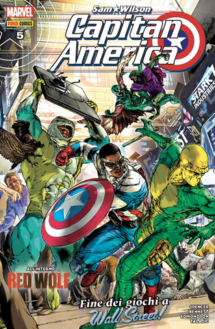CAPITAN AMERICA #75 SAM WILSON CAPITAN AMERICA 5