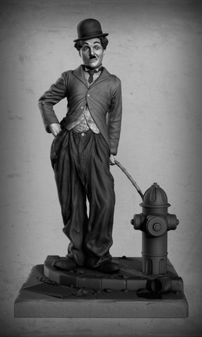 CHARLIE CHAPLIN INFINITE STATUE