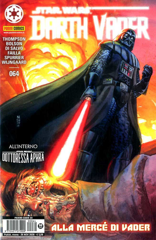 PANINI DARK #64 DARTH VADER 64