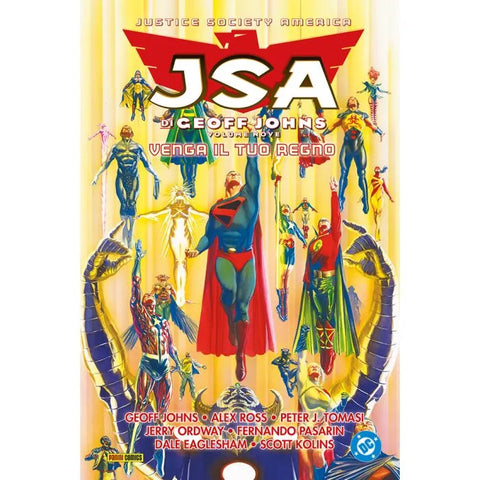 DC EVERGREEN JSA DI GEOFF JOHNS # 9