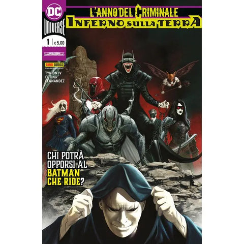 DC CROSSOVER # 5 HELL ARISEN INFERNO SULLA TERRA 1