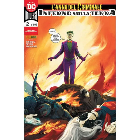 DC CROSSOVER # 6 HELL ARISEN INFERNO SULLA TERRA 2