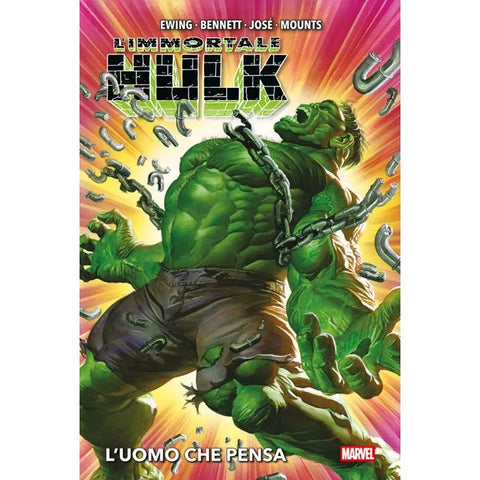 MARVEL DELUXE L IMMORTALE HULK # 4 L'UOMO CHE PENSA
