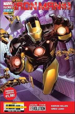 IRON MAN E NEW AVENGERS # 1 COVER A