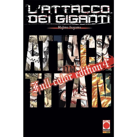 L'ATTACCO DEI GIGANTI FULL COLOR EDITION # 4