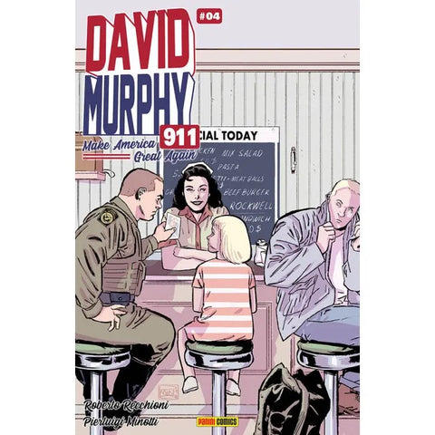 DAVID MURPHY 911 # 4 SECONDA STAGIONE COVER A