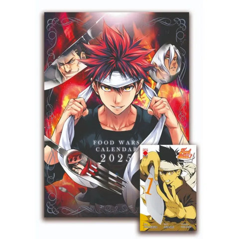 FOOD WARS CALENDARIO 2025 + FOOD WARS # 1 VARIANT