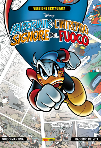 SUPER DELUXE REMASTERED # 1 PAPERINIK E L'INTREPIDO SIGNORE DEL FUOCO