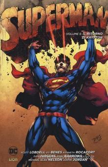 NEW 52 LIBRARY SUPERMAN # 5 IL RITORNO DI KRYPTON