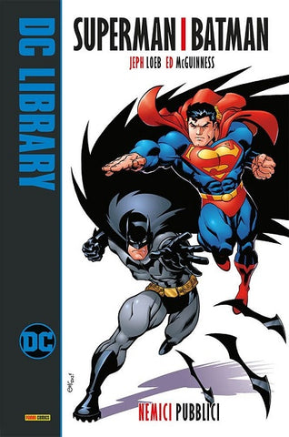 DC LIBRARY SUPERMAN BATMAN # 1 NEMICI PUBBLICI