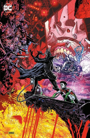 DC CROSSOVER #13 DEATH METAL 7 BATMAN VARIANT METAL