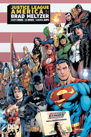 DC DELUXE JLA DI BRAD MELTZER