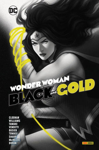 DC COLLECTION WONDER WOMAN BLACK E GOLD