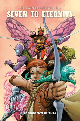 PANINI COMICS 100% HD SEVEN TO ETERNITY # 4 LE SORGENTI DI ZHAL
