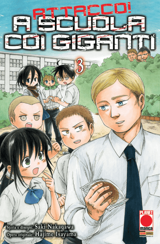 MANGA HERO #13 ATTACCO! A SCUOLA CON I GIGANTI 3