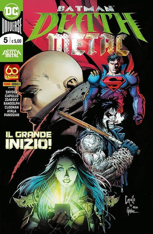 DC CROSSOVER #11 DEATH METAL 5