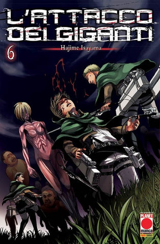 GENERATION MANGA # 6 L'ATTACCO DEI GIGANTI 6 V RISTAMPA